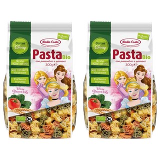 Dalla Costa 迪士尼公主聯名造型番茄菠菜義大利麵, 300g, 2個