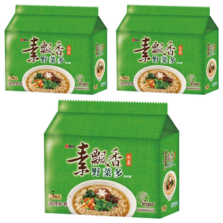 維力 素飄香 野菜多風味麵 80g, 15包