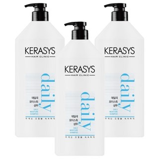 KERASYS 日常保濕洗髮精 白麝香&果香, 1.5L, 3瓶