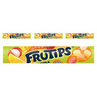 FRUTIPS 黑嘉麗 水果軟糖 原味, 140g, 4條