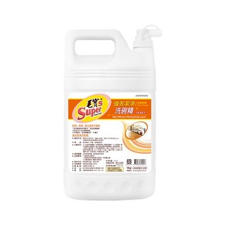 毛寶S 強效護手洗碗精 中性配方 呵護您的雙手 強效去除油污 餐具清潔溜溜 清新柑橘香 溫和不刺鼻, 4kg, 1瓶