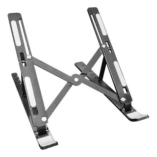 FANCY LIFE 鋁合金筆電散熱支架, 黑色, 1個