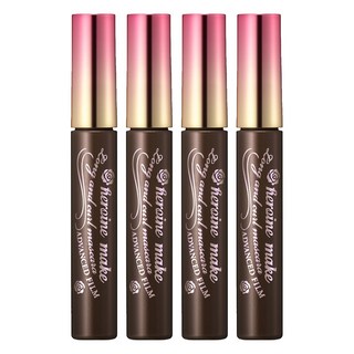 히로인메이크 롱앤컬 마스카라 어드밴스드 필름 6g, 02 브라운, 4개