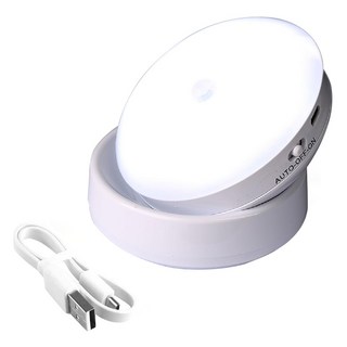 DODOWU 嘟嘟屋 360度智能人體感應燈 82 x 82 x 55mm 暖光 116g, 1個