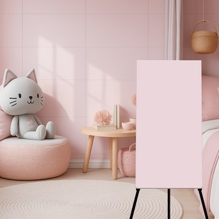 온아름 무광 방수 타일 시트 벽지 10p, 라이트 핑크