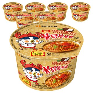 Buldak Ramen 泰式咖哩炒蟹風味大杯麵 105g, 7個