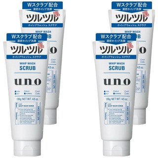 uno 新淨洗面乳, 130g, 4個