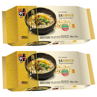 五木 肉燥味拉麵 快速煮熟只需3分鐘, 321g, 2包