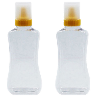 Glassdomae premium蜂蜜擠壓瓶 900g PET 塑膠材質, 900ml, 2瓶