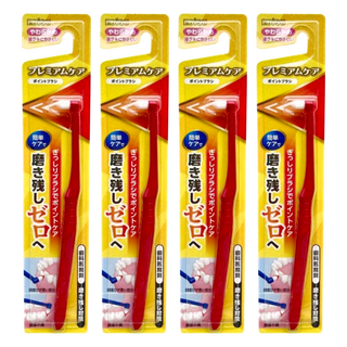 EBiSU 惠百施 單束毛牙刷 顏色隨機, 4支