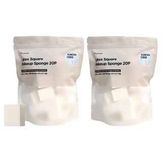 피카소 라텍스 스퀘어 스펀지 리필 20p, 2개