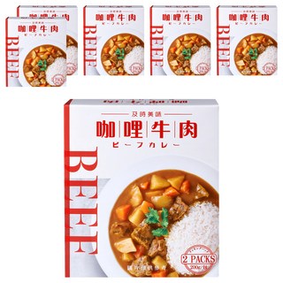 味王 咖哩牛肉調理包 2包入, 400g, 6盒