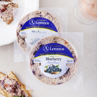 램노스 과일 블루베리 치즈, 125g, 1개입, 2개