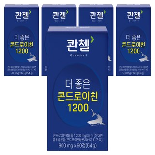 콴첼 더 좋은 콘드로이친 1200, 60정, 5개