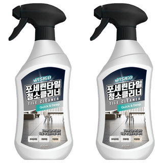 위시오 포세린타일 청소클리너, 2개, 800ml