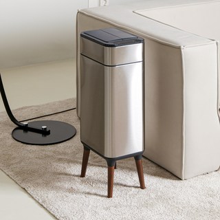 toelton 臭氧殺菌自動感應垃圾桶, 銀色