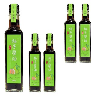 新味醬油 柚子醬油，添加柚子汁提味 250ml, 5瓶