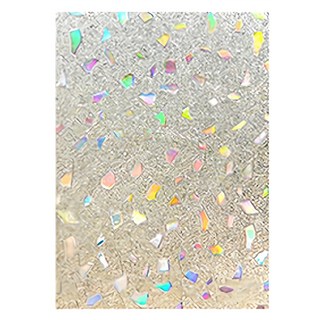 Mega 3D炫彩半透明靜電玻璃貼膜 七彩石 Set 4捲, 60 x 200cm
