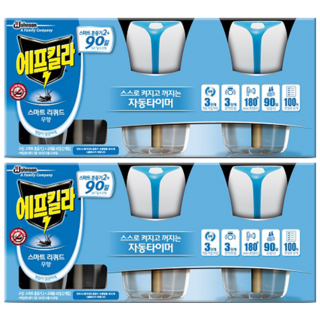 에프킬라 리퀴드 스마트 히터 2p + 무향 교체용 리필 2p, 2세트