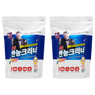 동성크리너 만능 세정티슈 지퍼백, 2개