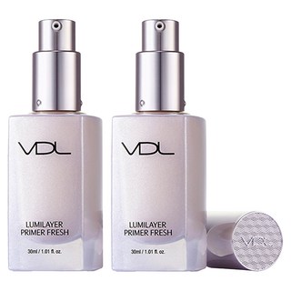 VDL 貝殼提亮妝前乳Fresh 30ml, 單色, 2瓶