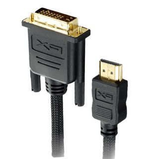 PX 大通 HDMI to DVI 影像線 1.2m 1080P, HDMI-1.2MMD, 1條
