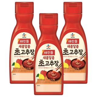 CJ Haechandle 好餐得 酸甜醋辣椒醬, 3個, 300g