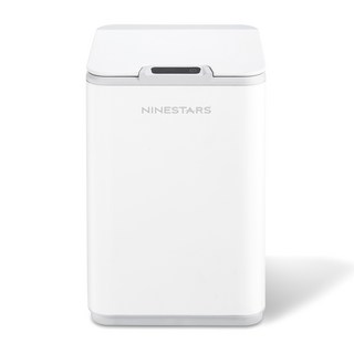 NINESTARS 納仕達 動態感應垃圾桶 DZT-10-35 S, 白色