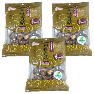 超賀 茂喜食品 台中新社香菇 台灣在地農產 新鮮採收 真空包裝, 60g, 3包