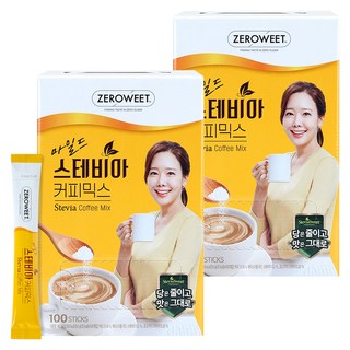 스테비아스위트 마일드 커피믹스, 9.6g, 100개입, 2개