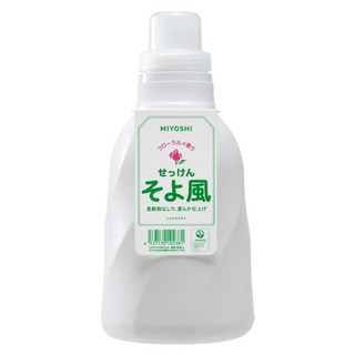 MIYOSHI 本體 微風花香 玉之肌 無添加洗衣精, 1.1L, 1瓶