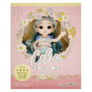 love color 樂彩森林 CELIA 6吋可動娃娃, 6吋, 辛西亞, 1個