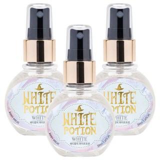BODYHOLIC 愛情靈藥身體髮香噴霧 White Potion 混合佛手柑、鳶尾和麝香香味, 50ml, 3瓶
