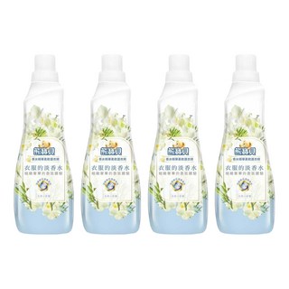 Snuggle 熊寶貝 香水精華柔軟護衣精 氣質小蒼蘭, 700ml, 4瓶
