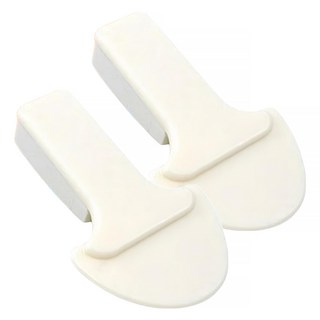 葉子小舖 馬桶專用 免沾手掀蓋片 2入, 顏色隨機, 10.5 x 6.5cm