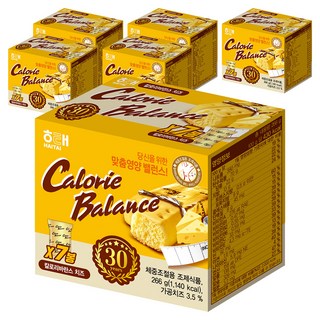 해태제과 칼로리 바란스 치즈 7p, 266g, 6개