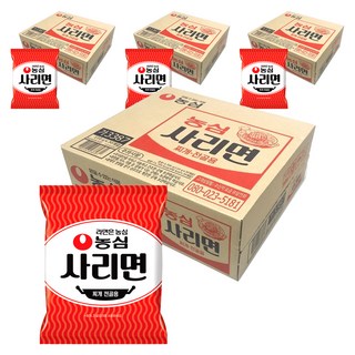 농심 사리면 110g, 120개