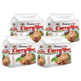 Ibumie 益福 檳城白咖哩湯麵 經濟包 麵條Q彈有勁 口感不軟爛 辛香料獨特 風味自然美味, 16包