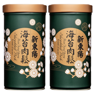 新東陽 海苔肉鬆 嚴選食材製造 鬆脆紮實 香酥味美, 255g, 2罐