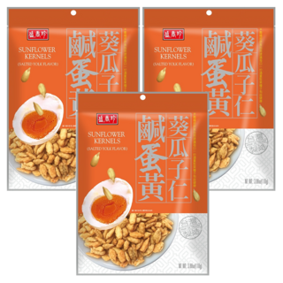 盛香珍 鹹蛋黃葵瓜子仁, 110g, 3袋
