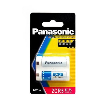 Panasonic 公司貨 鋰電池 2CR5, 1個, 1入