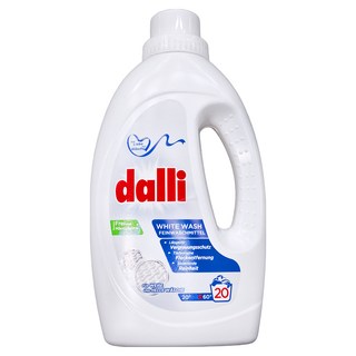 dalli 達麗 洗衣精 白色衣物 WHITE WASH 20杯, 1.1L, 1瓶