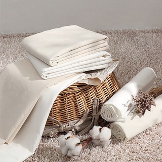 패션스타트 워싱 광목 소프트 터치 프리미엄 60수 무지 패브릭원단, 내추럴, 1개