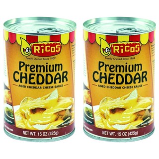 Ricos 瑞可司 Premium 切達起司醬, 425g, 2罐
