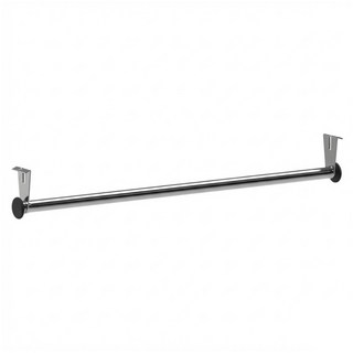 KI WISH 居家生活 吊衣桿 含2掛勾, 銀色