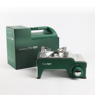 엠아이티파이브스타 파이브스타 미니팝 가스 버너, 다크 그린, 1개