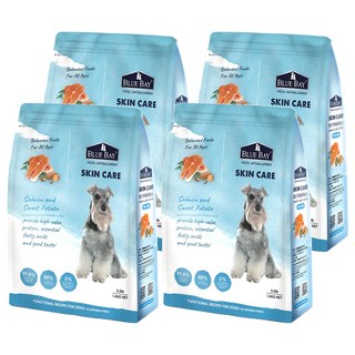 BLUE BAY 倍力 全齡犬 舒敏護膚配方 乾飼料, 鮭魚 + 甜薯, 1.5kg, 4袋