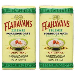 플라하반 포리지 오트밀, 500g, 2개