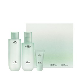 HANYUL 韓律 嫩艾草保濕鎮靜化妝水精華液組, 1組