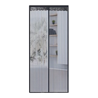 磁吸門簾 02.細網, 靜謐黑